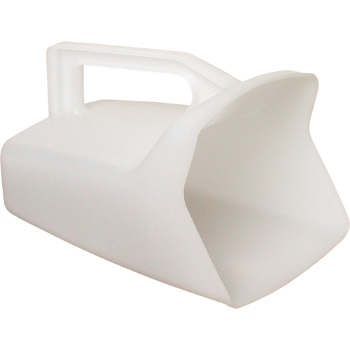 Scoop, Plastic, White, 64 oz. Equipex