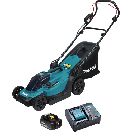 18V LXT Cordless Lawn Mower Kit, Push Walk-Behind, Battery Powered, 13" Cutting Width Equipex