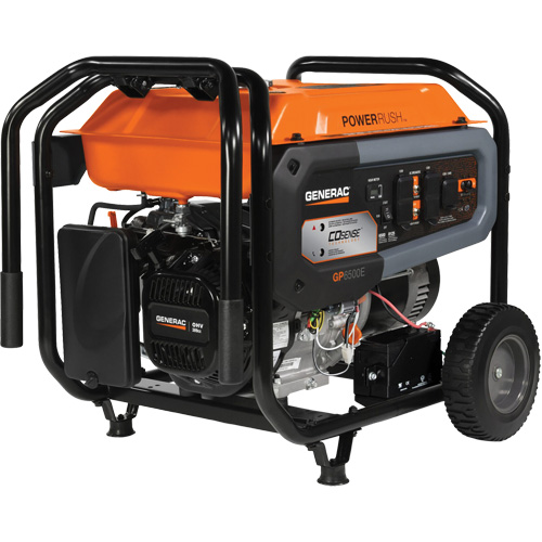 G&eacute;n&eacute;ratrice portable avec technologie COsense, 8125 W de surtension, 6500 W nominale, 120 V/240 V, R&eacute;servoir de 7,9 gal. Equipex