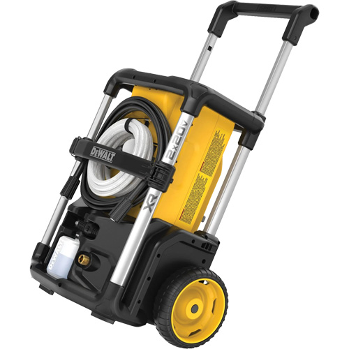 Ensemble de laveuse &agrave; pression avec moteur sans balai 2X20V MAX*, avec FLEXVOLT, &agrave; pile, 1600 PSI, 1,2 gal./min Equipex