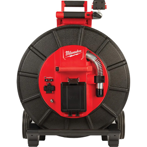 Syst&egrave;me modulaire d'inspection de pipeline raide de 200' M18, T&ecirc;te de cam&eacute;ra 34 mm (1,33") Equipex