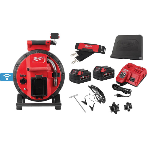 M18 100 Flexible Modular Pipeline Inspection System, 25 mm (1") Camera Head Equipex