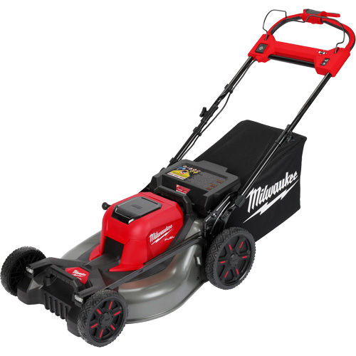 Tondeuse Fuel &agrave; double bloc-pile, Pouss&eacute;e automatique, &agrave; pile, Largeur de coupe 21" Equipex