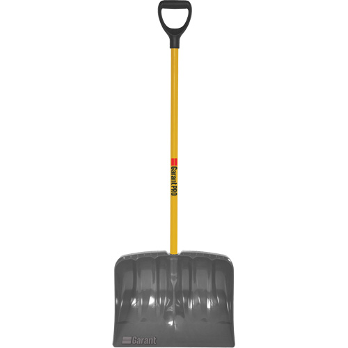 Pelle &agrave; neige haute capacit&eacute; Mountain Mover, Lame Polypropyl&egrave;ne, Largueur 19", Manche Prise en D Equipex