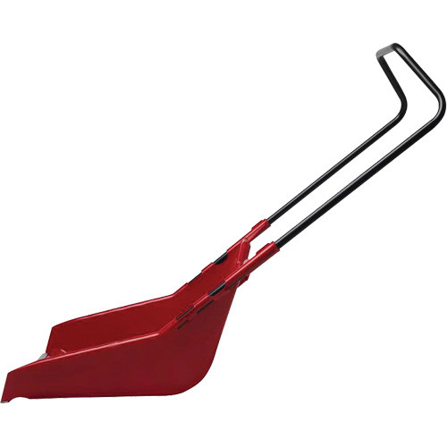 60L Sleigh Snow Shovel, Polypropylene Blade, Wearstrip Included Equipex