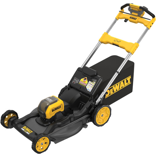 Trousse tondeuse &agrave; gazon autopropuls&eacute;e sans balais sans fil avec roues motrices arri&egrave;res 60 V MAX*, Pouss&eacute;e automatique, &agrave; pile Equipex