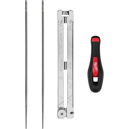 4-Piece 5/32” Saw Chain Sharpening Set Equipex