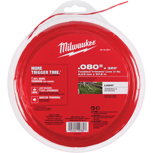 Fil de coupe 0.080" x 320 (1 lb) Equipex