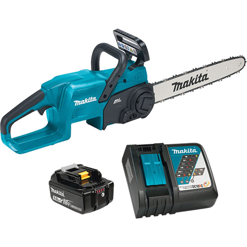 LXT Brushless Rear Handle Chainsaw Kit, 16", Battery Powered, 18 V Equipex