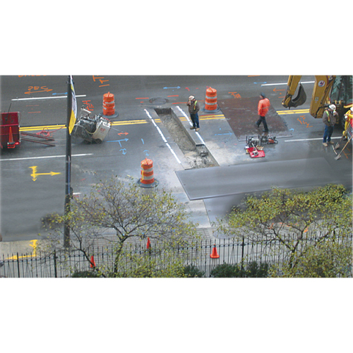 Peinture de marquage industrielle invers&eacute;e &agrave; base de solvant Quik-Mark, 17 oz, Canette a&eacute;rosol Equipex