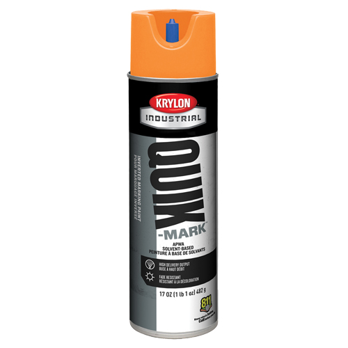 Industrial Quik-Mark Solvent-Based Inverted Marking Paint, 17 oz., Aerosol Can Equipex