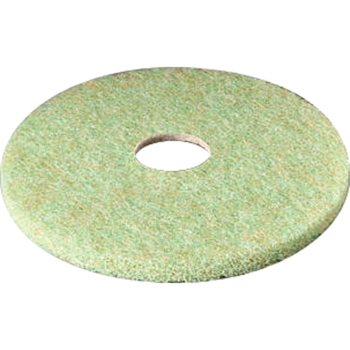 5000 Topline Pre-Burnish Pad, 17", Burnishing/Cleaning/Scrubbing, Brown/Green Equipex