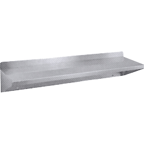 Tablettes, Acier inoxydable, 18" la x 5" p Equipex