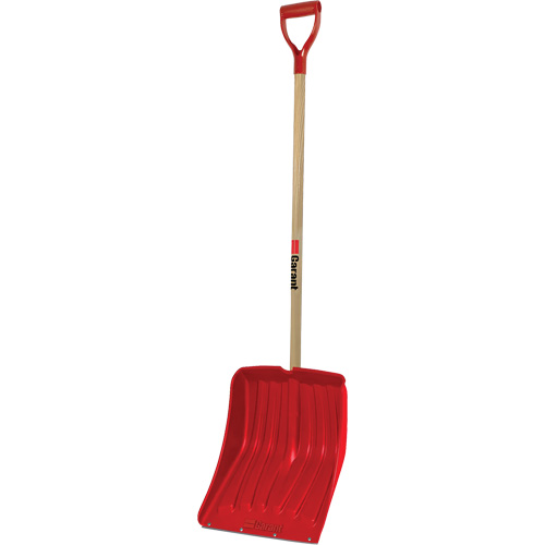 Pelle &agrave; neige Alpine, Lame Polypropyl&egrave;ne, Largueur 13-9/10", Manche Prise en D, Bande d'usure Compris Equipex
