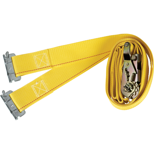 Logistic Straps, Ratchet, 2" W x 12' L, 1000 lbs. (454 kg) WLL Equipex