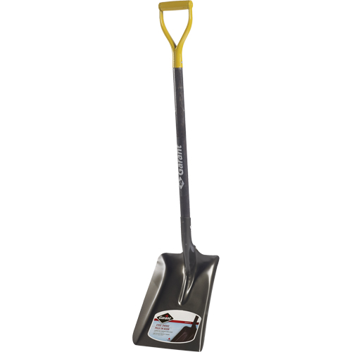 Pelles carr&eacute;e tout usage Alpine, Fr&ecirc;ne, Lame Acier, Manche en Prise en D, Longueur 34-3/4" Equipex