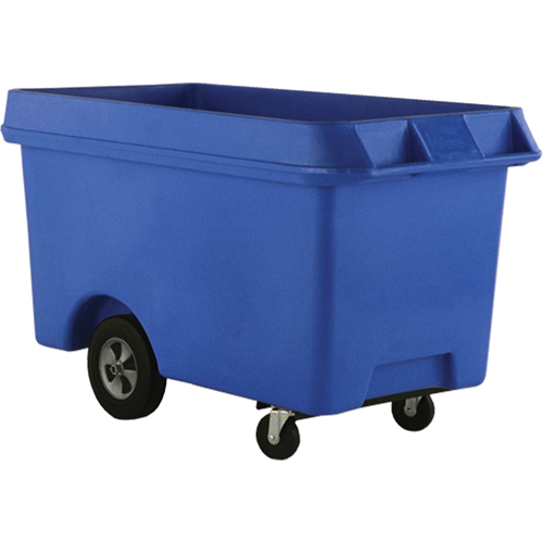 Starcart Heavy-Duty Box Truck, Polyethylene, 72" L x 35.5" W x 40" H, 39 cu. ft. Volume, 1500 lbs. Capacity Equipex