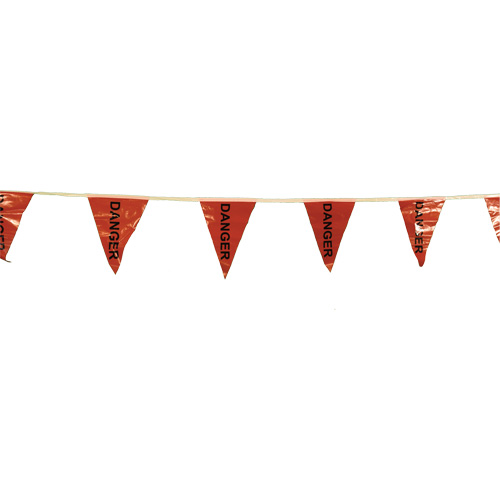 Pennants, 60' L, Red Equipex