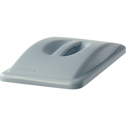 Slim Jim&reg; Handle Top, Flat Lid, Plastic, Fits Container Size: 20-3/8" x 11-5/16" Equipex