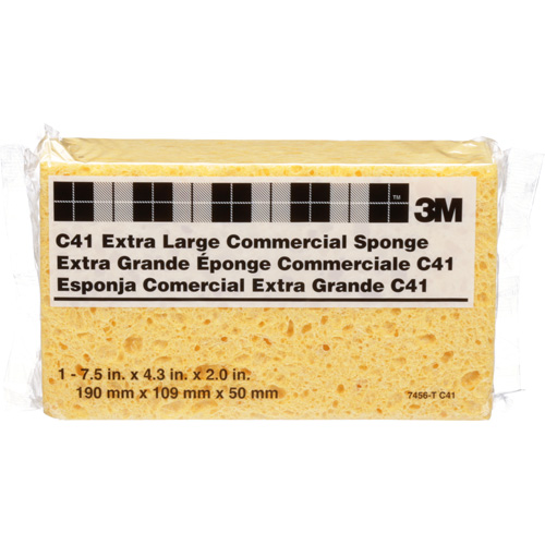 &eacute;ponges de format commercial, Cellulose, 4-1/2" la x 7-1/2" l Equipex