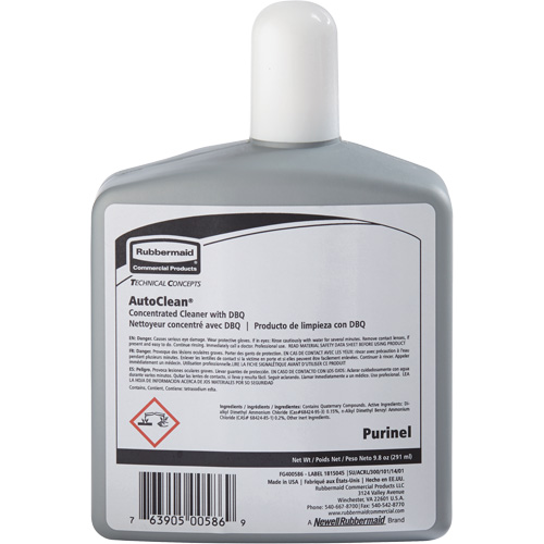 Replacement AutoClean&reg; Purinel&reg; Drain Maintainer & Toilet Cleaner, 9.8 oz., Bottle Equipex
