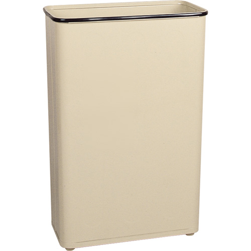 Rectangular Waste Basket, 96 Quarts, Steel Equipex