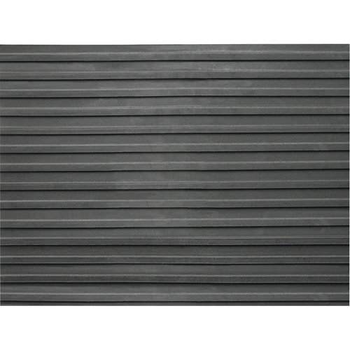 Tapis de vestibule, Couloir, 2' x pi lin. x 1/8", Noir Equipex