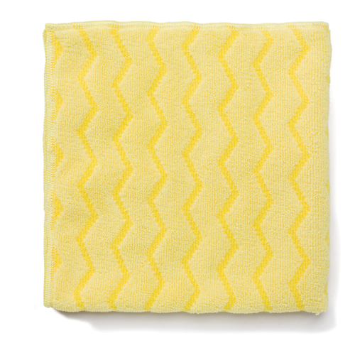 Chiffons en microfibres Hygen, Microfibre, Jaune Equipex