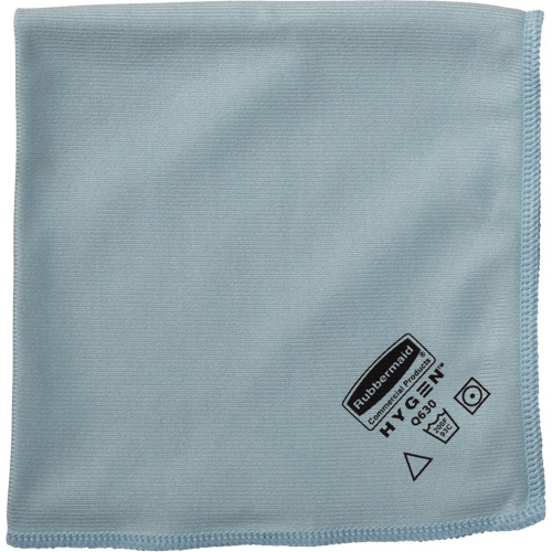 Chiffons en microfibre Hygen s&eacute;rie ex&eacute;cutif, Microfibre, Bleu Equipex