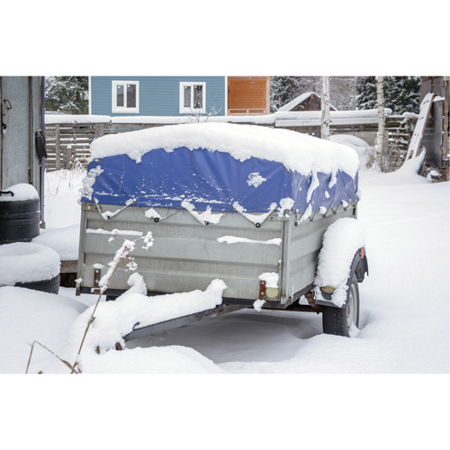 Tarp, Standard Duty, Blue, 7' x 5' x 4 mils Equipex