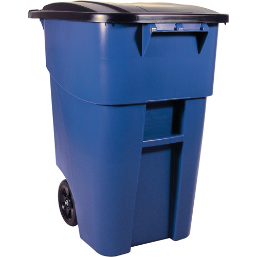 Contenants roulants Brute, Bord de rue, Plastique, 50 gal. US Equipex