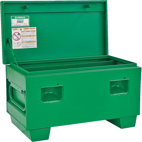 Chest Box, 36" W x 19" D x 17" H, Green Equipex