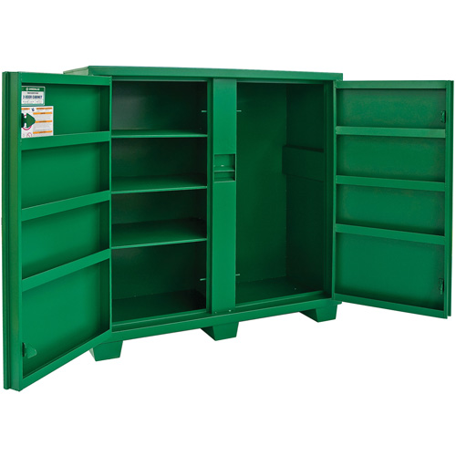 Armoires utilitaires, Acier, Vert Equipex