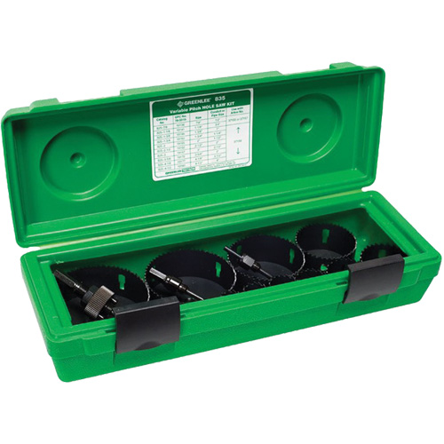 Trousse de scies-cloches bim&eacute;talliques, 13 morceaux Equipex