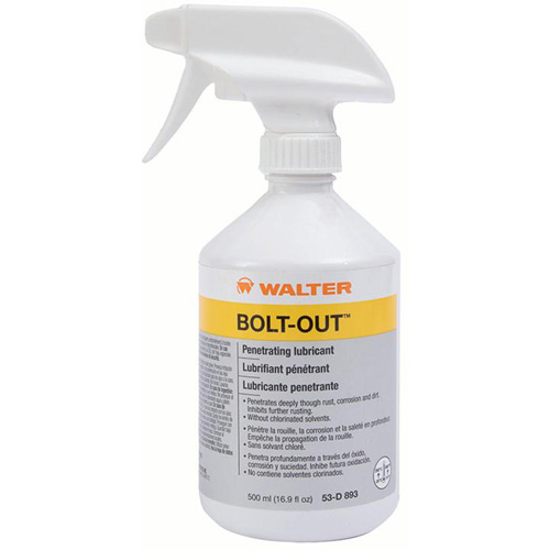 Pulv&eacute;risateur &agrave; main reremplissable vide pour BOLT-OUT, Ronde, 500 ml, Plastique Equipex