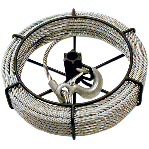 JGP-150A 1-1/2 Ton 66' Cable Assembly For JET&reg; Wire Grip Pullers Equipex