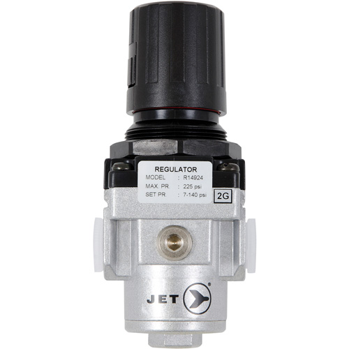 Intermediate Air Regulator, 3/8" NPT, 220 PSI Max. PSI, In Line Equipex