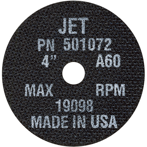 A60 POWERPLUS Cut-Off Wheel, 4" x 1/16", 5/8" Arbor, Type T1, 19100 RPM Equipex