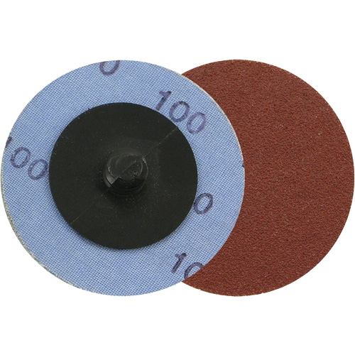 Cloth Back Sanding Disc, 2" Dia., A50 Grit, Aluminum Oxide Equipex