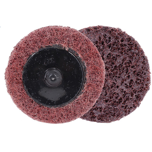 Disque de conditionnement de surface, 2" dia., Grain Moyen, Oxyde d'aluminium Equipex