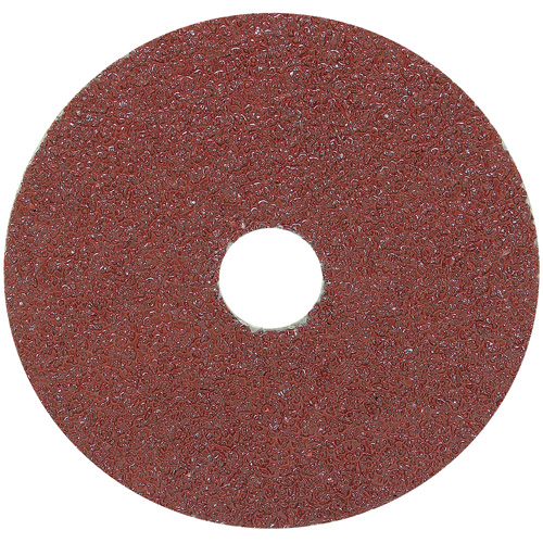 Resin Fibre Sanding Disc, Aluminum Oxide, 24, 4-1/2" Dia x 7/8" Arbor Equipex
