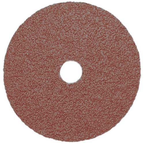 Resin Fibre Sanding Disc, Aluminum Oxide, A120, 4-1/2" Dia x 7/8" Arbor Equipex