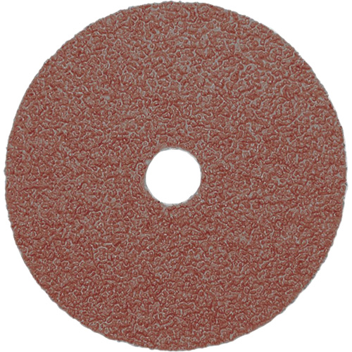 Disque de ponçage en fibre de r&eacute;sine, 7" dia., Grain 50, Oxyde d'aluminium Equipex