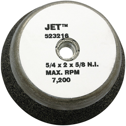 Resin Bond Cup Wheel, 5" x 2", 5/8"-11NC Arbor, Type 11 Equipex