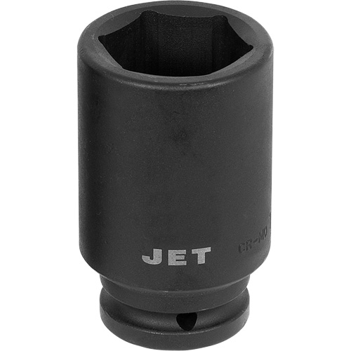 Socket, Impact, 1-9/16", 3/4" Drive, 6 Points, Deep Equipex