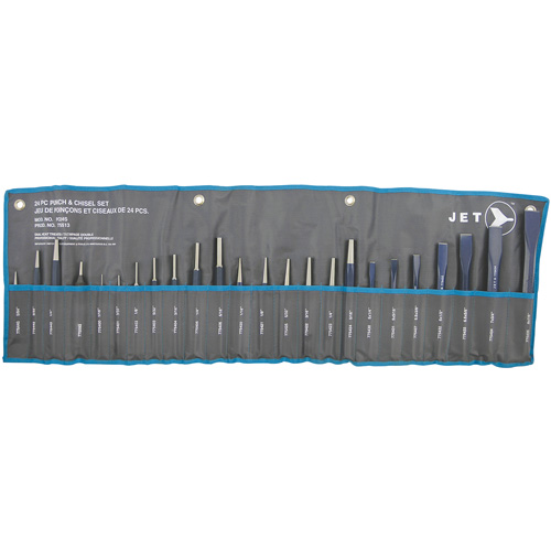 Punch & Chisel Set, 24 Pieces Equipex