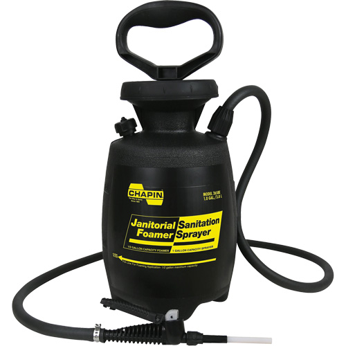 Pulv&eacute;risateurs moussant doubles, 1 gal. (4 L), Plastique, Lance de 12" Equipex