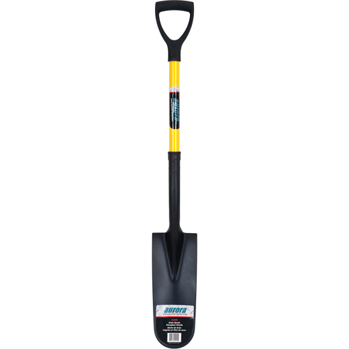 Pelles b&ecirc;ches, Acier durci, Lame 16" x 6", 28-1/2" lo, Manche Prise en D Equipex