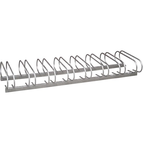 Support pour bicyclettes Style, Acier galvanis&eacute;, 8 bicyclettes Equipex