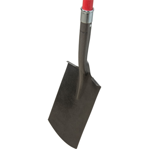 Pelles robustes, Fibre de verre, Lame Acier au carbone, Manche en Prise en D, Longueur 30-1/2" Equipex